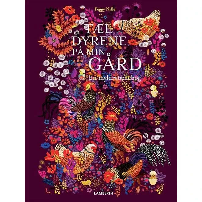 Tæl dyrene på min gård – myldretællebog for børn