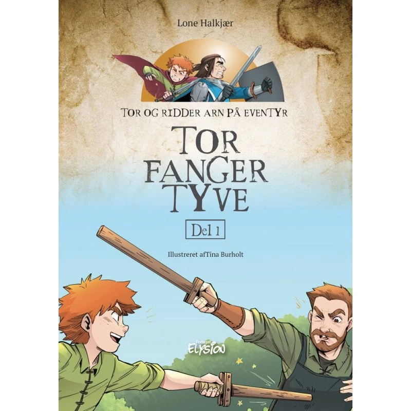 Tor fanger tyve - børnebog af Lone Halkjær