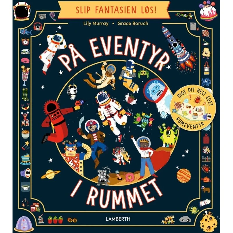 På eventyr i rummet – skrive- og idébog