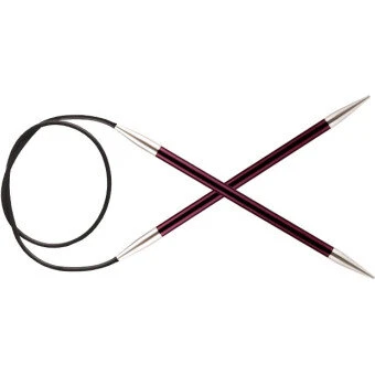 KnitPro Zing Rundpind Aluminium 150 cm 3,0 mm – Jade