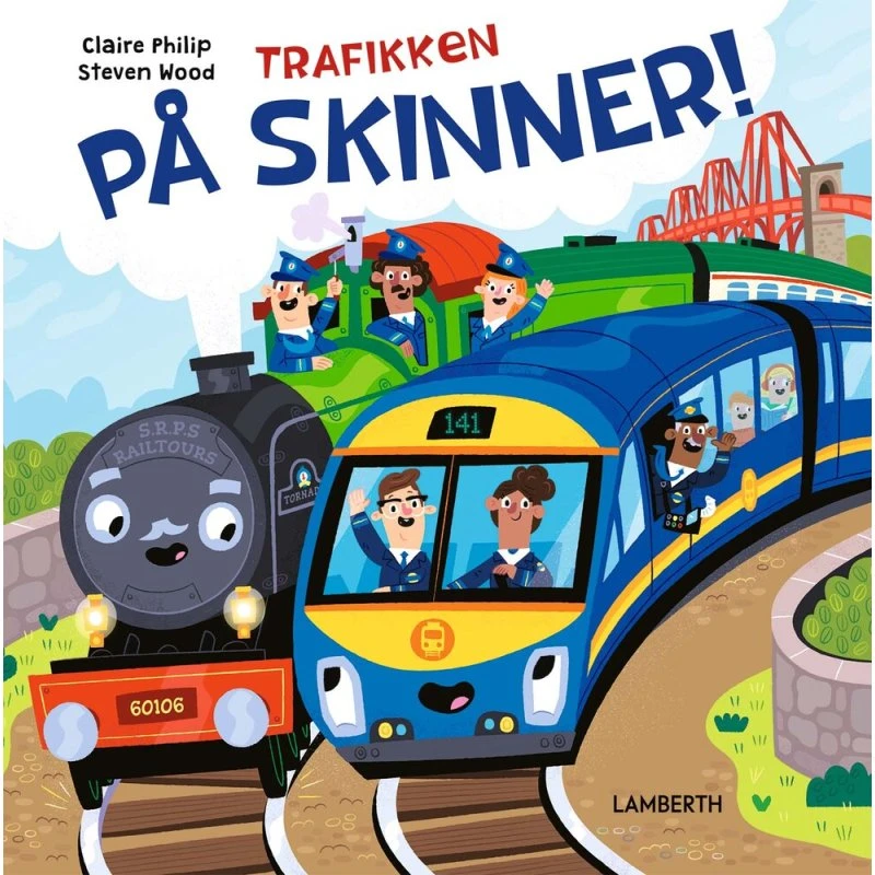 Trafikken på skinner – Illustreret bog om tog