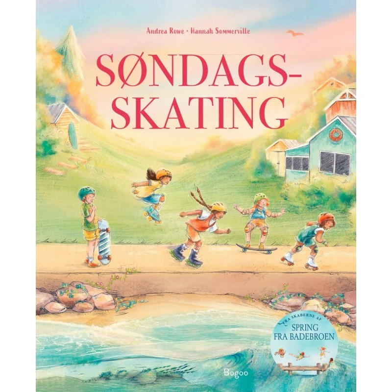 Søndags-skating – børnebog om mod og venskab