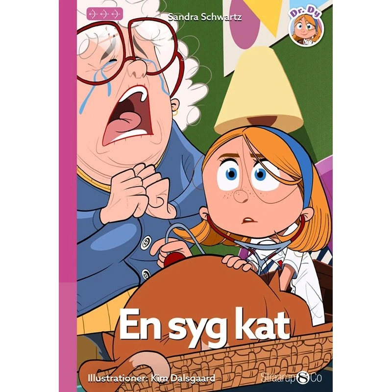 En syg kat – billedbog af Sandra Schwartz