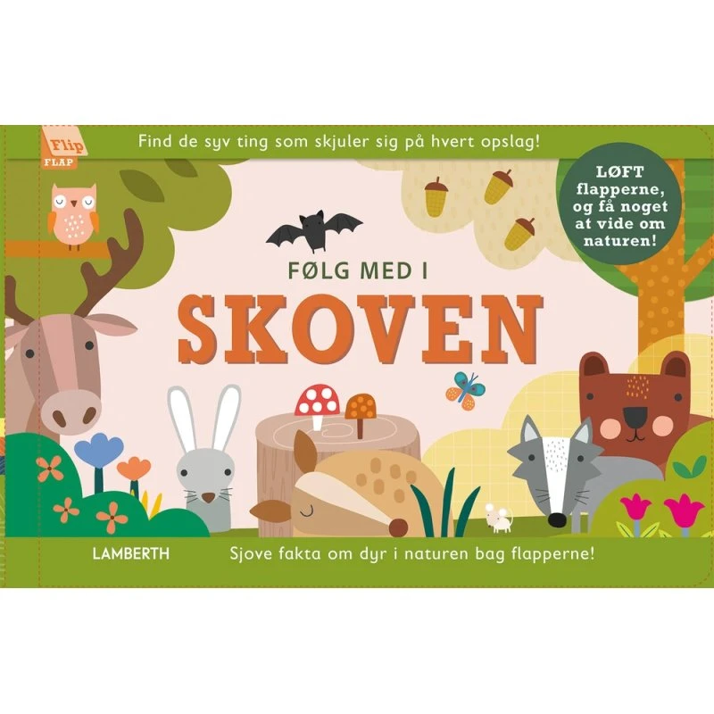 Følg med i skoven – billedbog for små opdagere