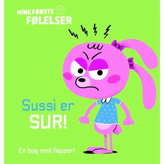 Sussi er sur! – flap-bog om følelser