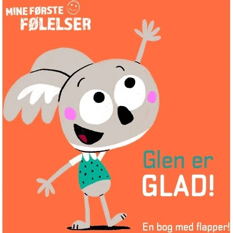 Glen er glad! – billedbog med flapper