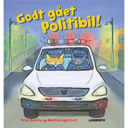 Godt gået politibil! – børnebog af Peter Bently