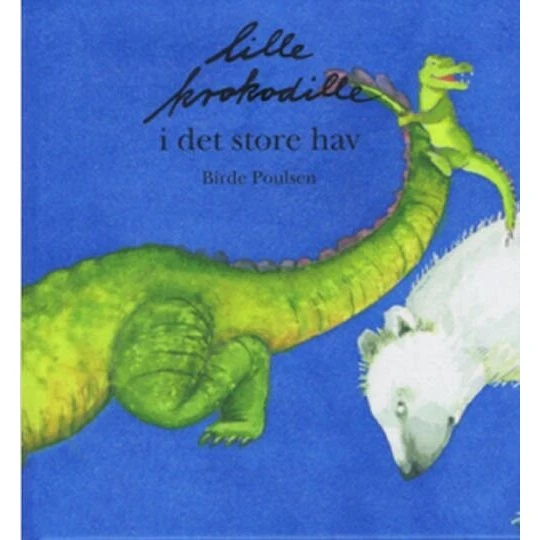 Lille Krokodille i det store hav - børnebog