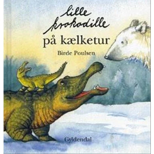 Lille Krokodille på kælketur - Birde Poulsen (2+ år)
