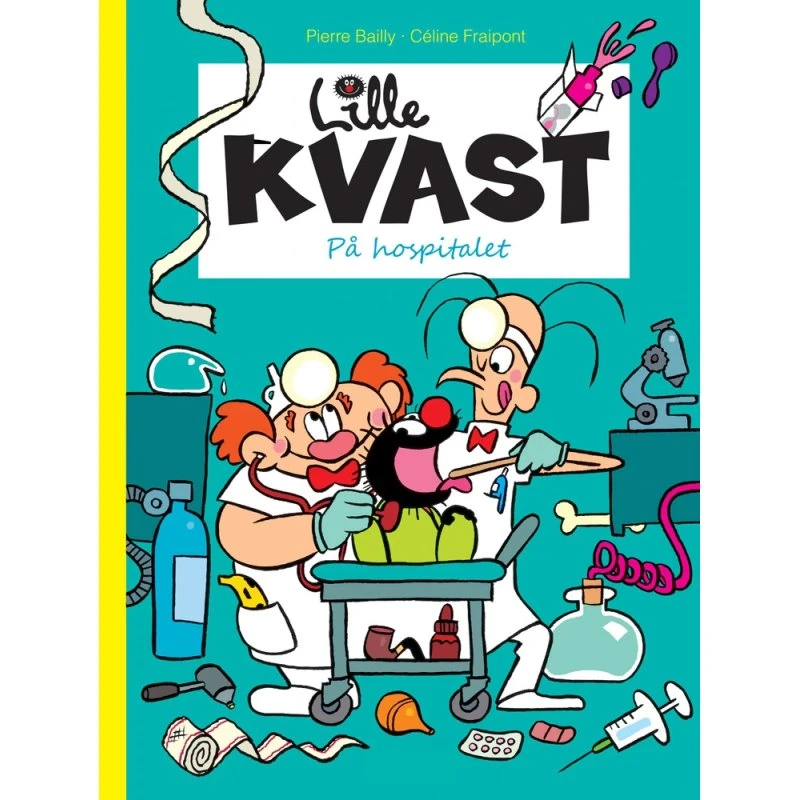 Lille Kvast - På hospitalet (billedbog uden ord)
