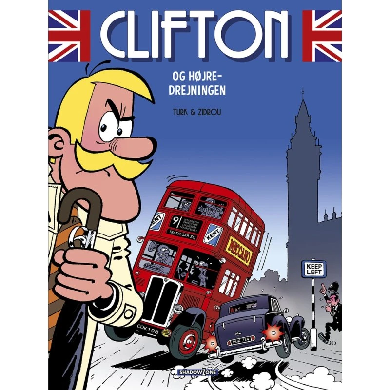 Clifton 1: Clifton og højredrejningen (Zidrou)