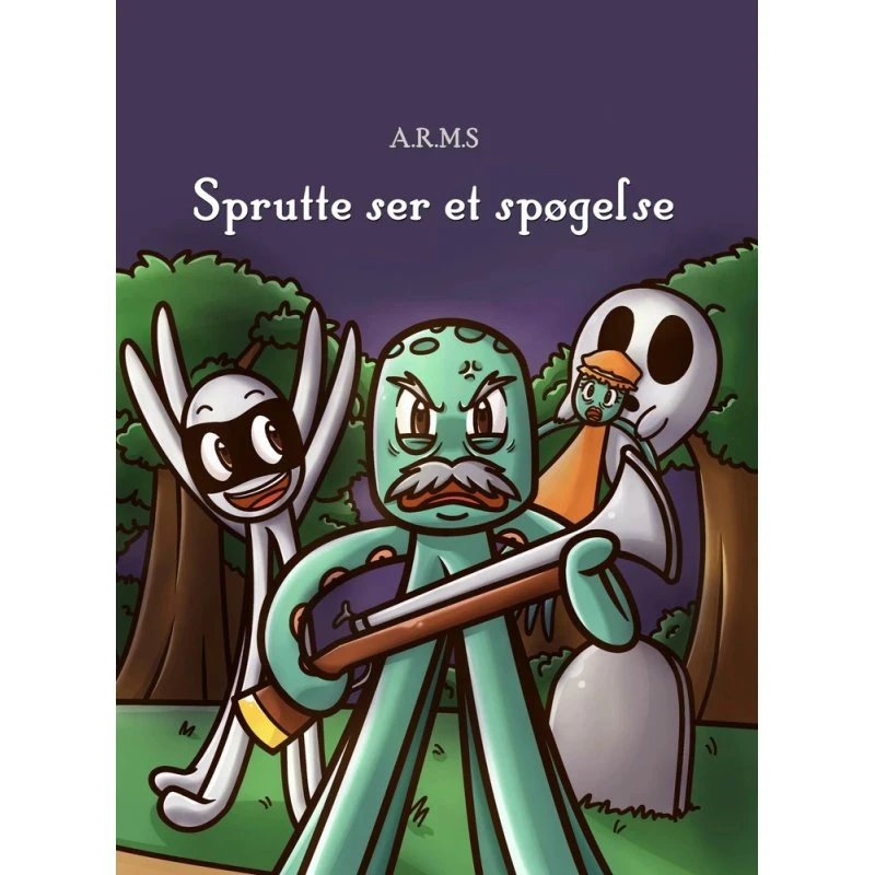 Sprutte ser et spøgelse – letlæst børnebog