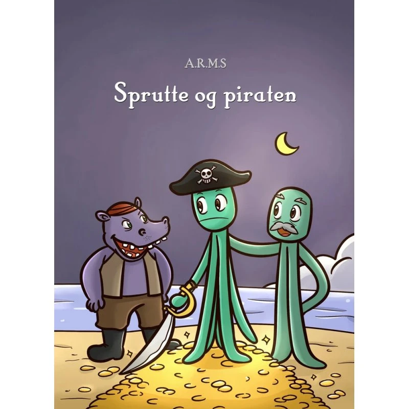 Sprutte og piraten – letlæst børnebog