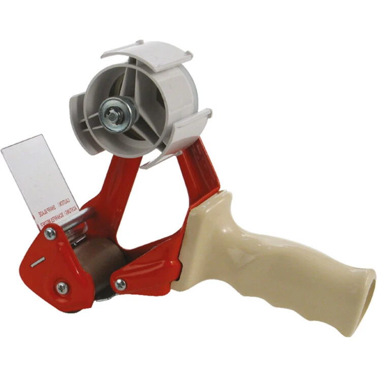 BNT tapedispenser til 50 mm pakketape, metal med plasthåndtag