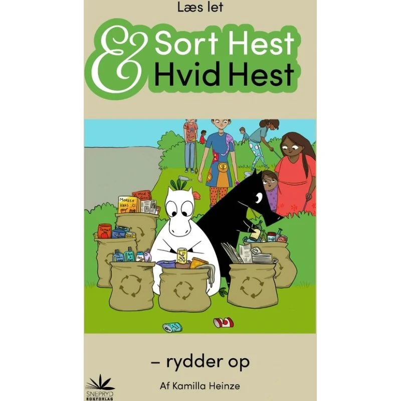 Sort Hest & Hvid Hest: Rydder op