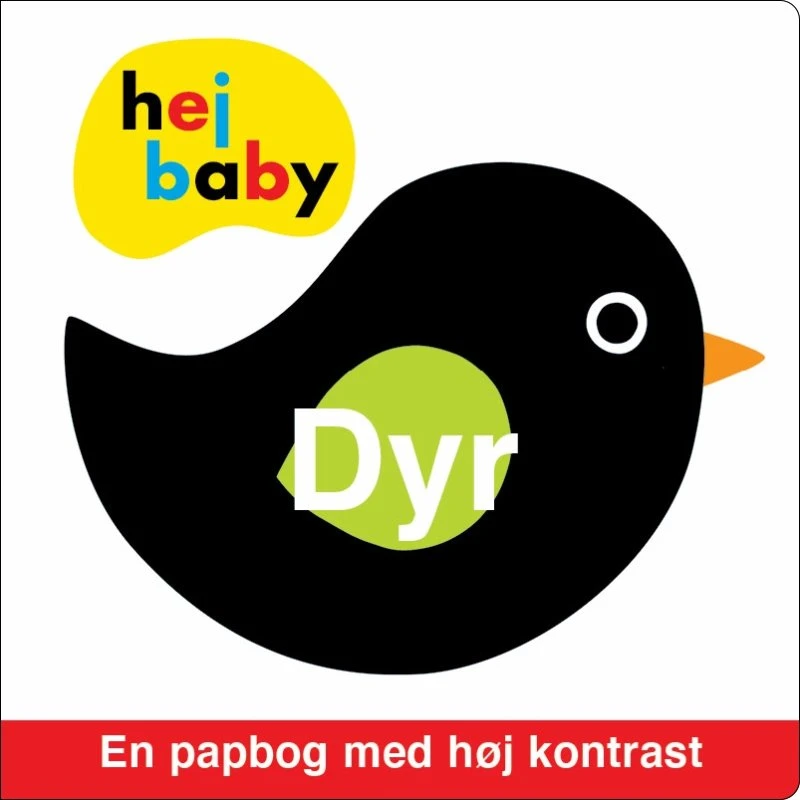 Hej Baby – Dyr (Kontrast Pegebog, 0+ mdr)