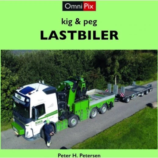 Lastbiler – Kig & peg pegebog