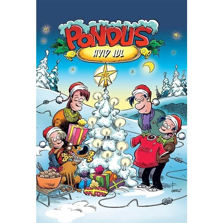 Pondus: Hvid Jul – Frode Øverli (Bog)