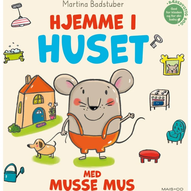Hjemme i huset med Musse Mus – børnenebog
