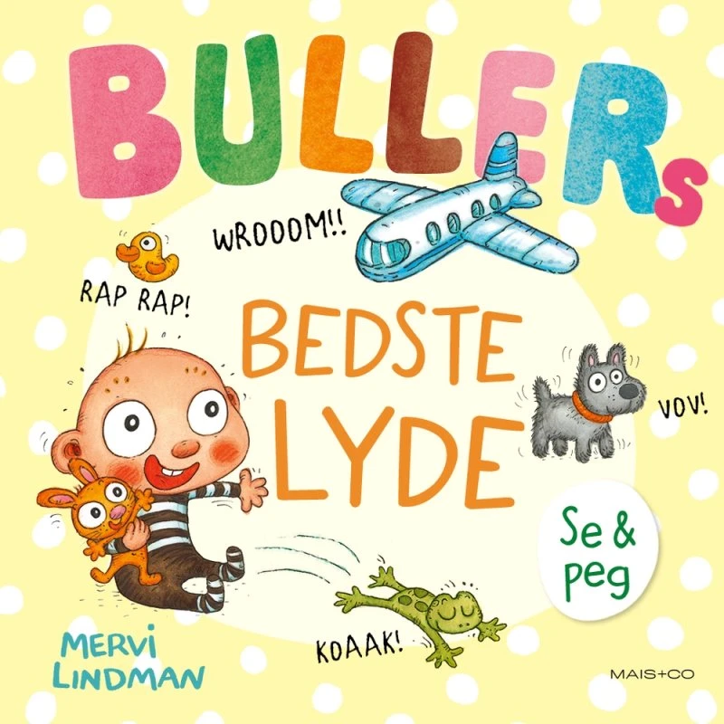 Bullers bedste lyde – billed-lyd-ordbog til baby