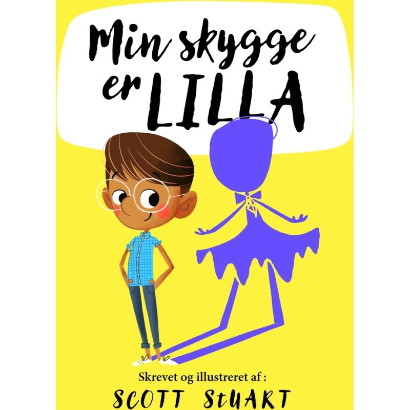 Min skygge er lilla – børnebog af Scott Stuart