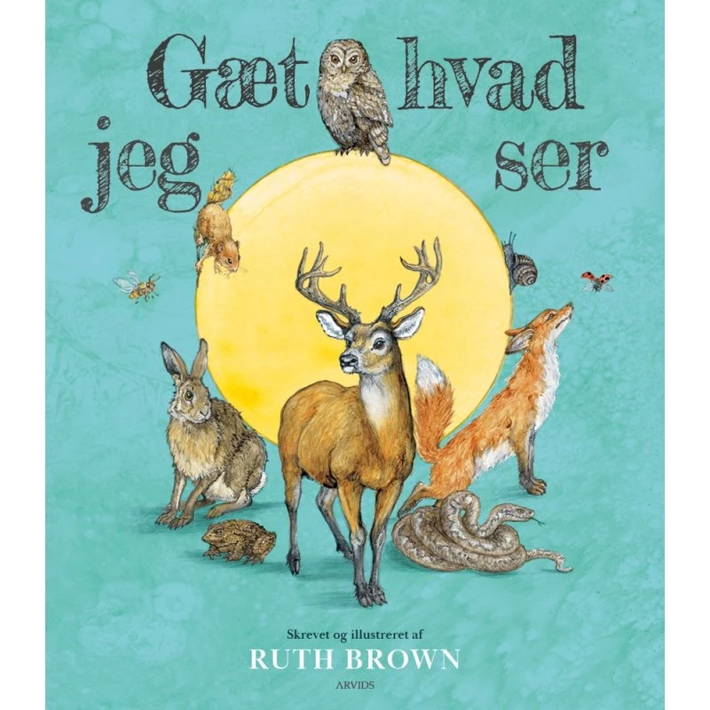 Gæt hvad jeg ser – billedbog af Ruth Brown