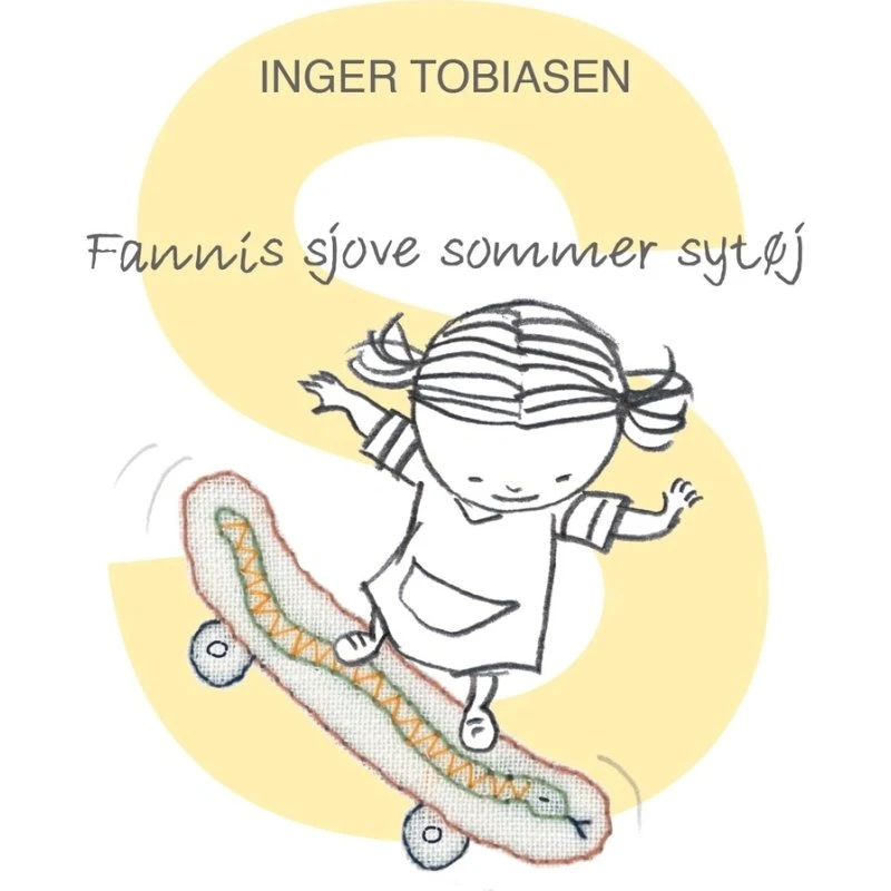 Fannis sjove sommer sytøj - børnebog af Inger Tobiasen