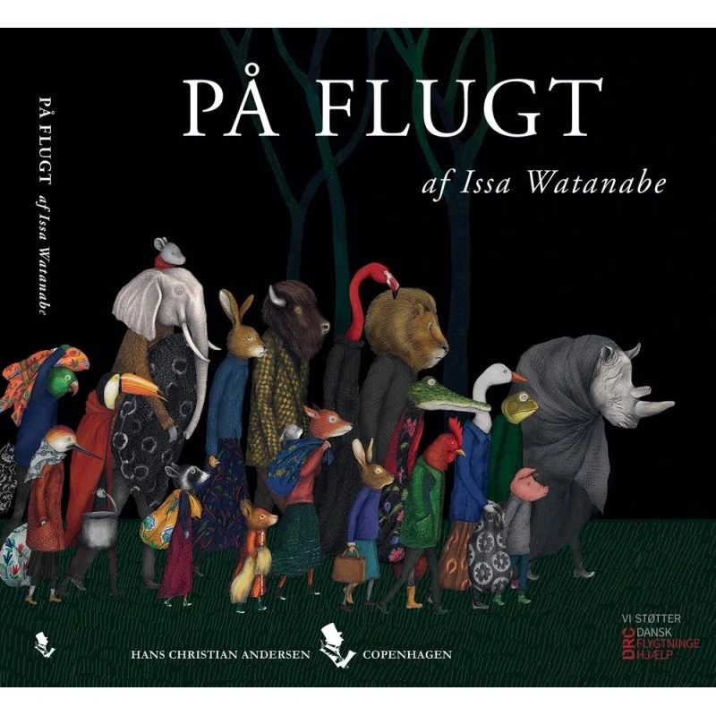 På Flugt – ordløs billedbog af Issa Watanabe