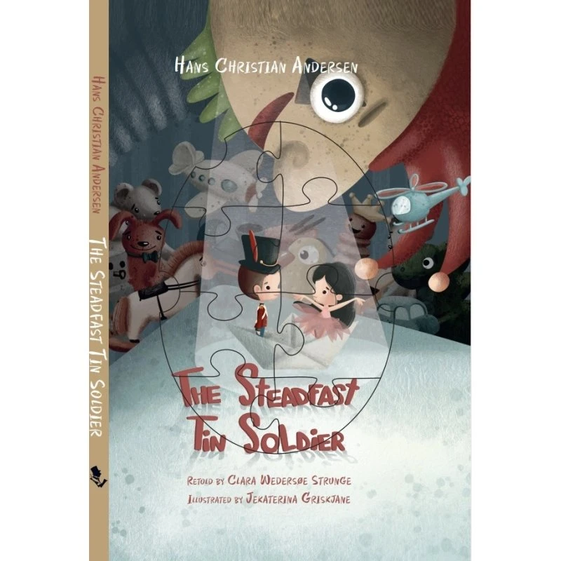 The Steadfast Tin Soldier – bog & puslespil (engelsk)