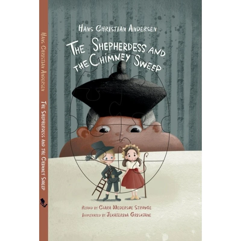H.C. Andersen: Shepherdess & Chimney Sweep - Bog med puslespil