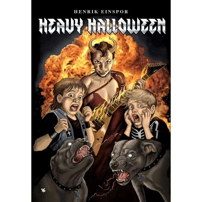 Heavy Halloween – børnebog af Henrik Einspor