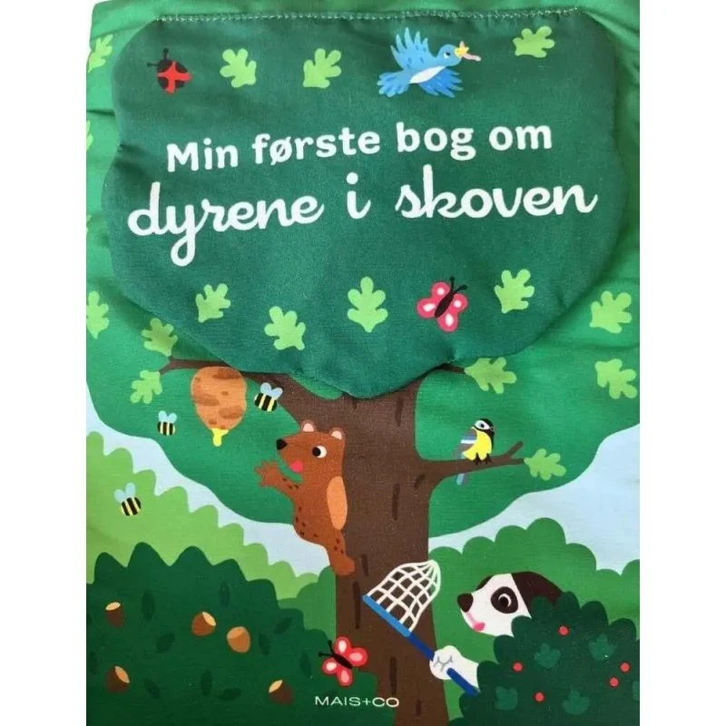 Min første bog om dyrene i skoven (stofbog)