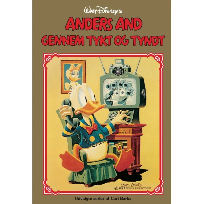 Disney Guldbog 21 – Anders And (Hardback)