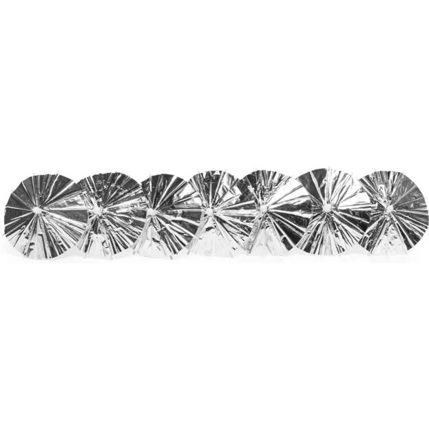 Drinks parasoller i sølv, 10 stk