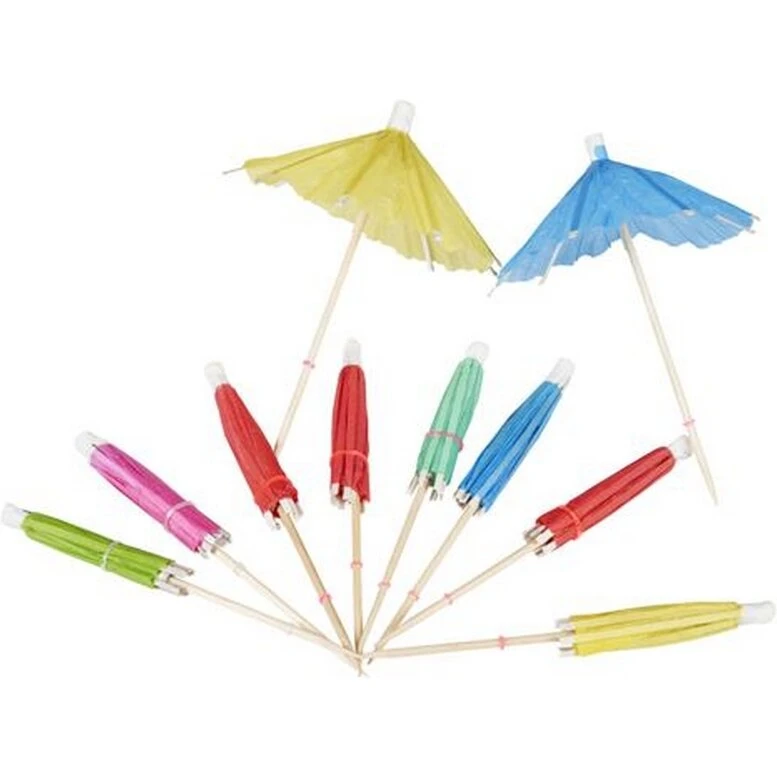 Happy Party cocktailparaplyer, 10 stk