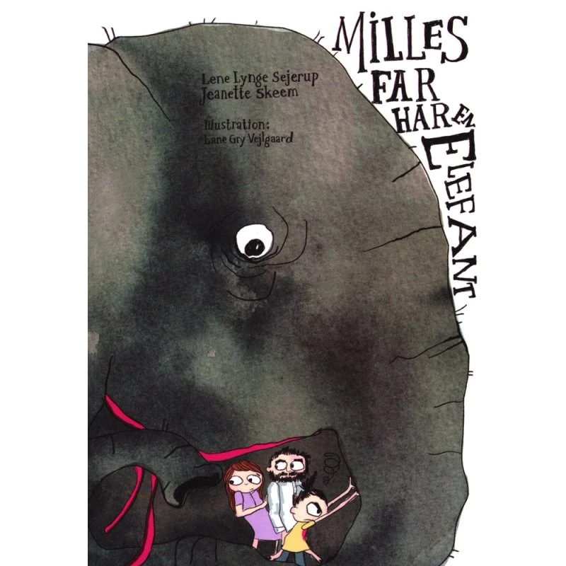 Milles far har en elefant – børnebog om afhængighed