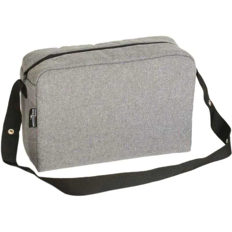 Basson Pusletaske, grå melange