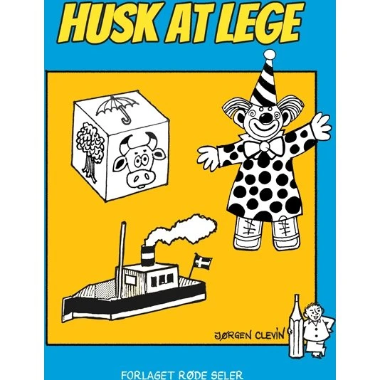 Husk at lege – Klippe-klistre bog