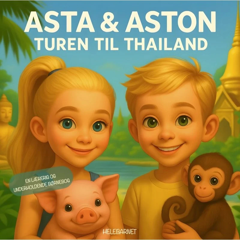 Asta & Aston: Turen til Thailand - Børnebog