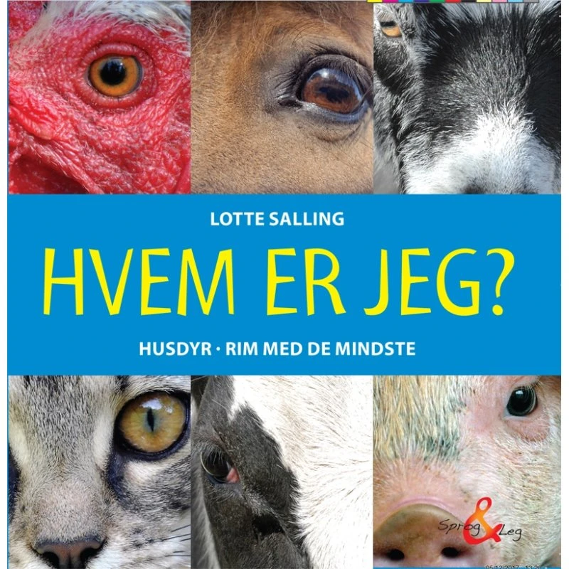 Hvem er jeg? Husdyr – rimbog for små børn