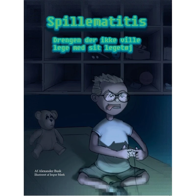 Spillematitis – børnebog om skærmtid (Carsten Busk)