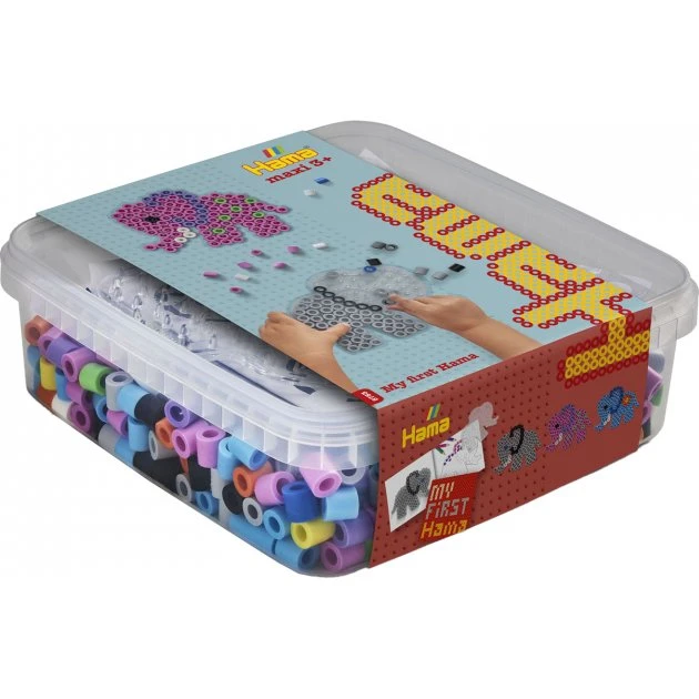 Hama Maxi Perlesæt - Elefant (ca. 600 perler)