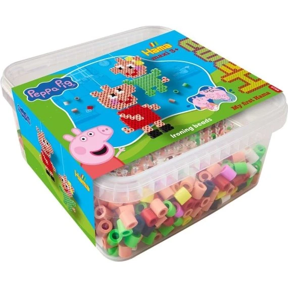 Hama Maxi Perler – Gurli Gris & Lillesøster (900 stk)