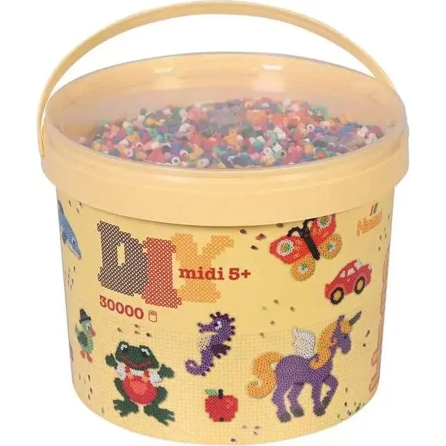 Hama Midi Perler 30.000 stk. 10 farver Mix 00