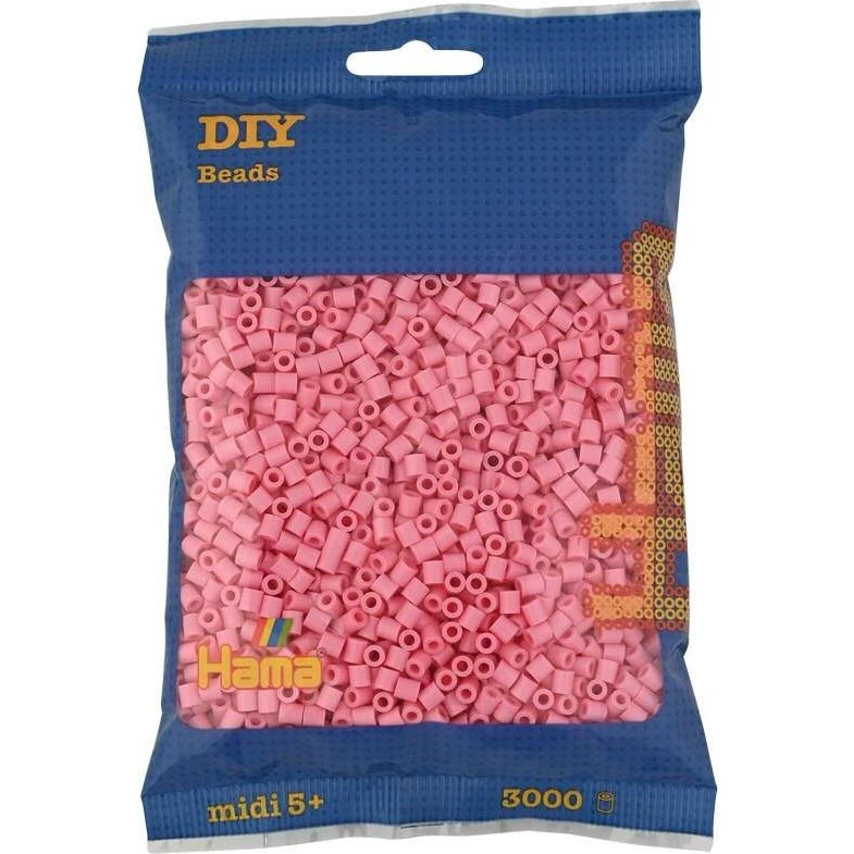 Hama Midi Perler 3000 stk – Pink