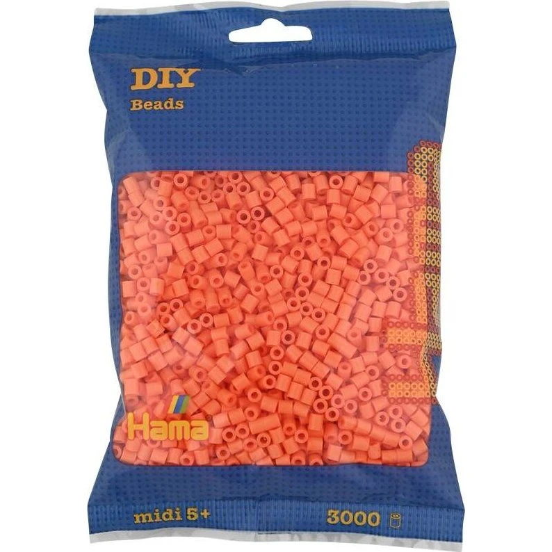 Hama Midi Perler 3.000 stk – Abrikos