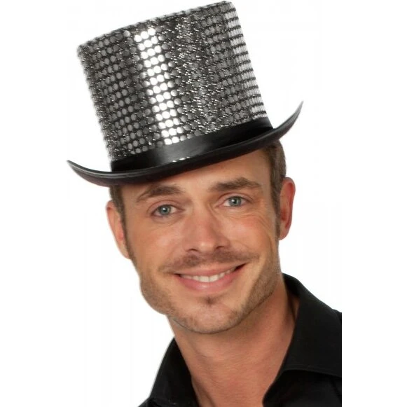 Uden mærke Sølv sequin cylinder