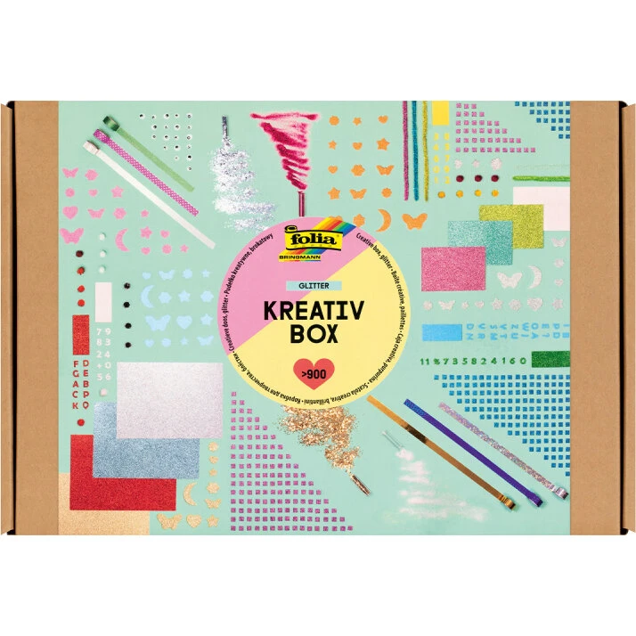 Gør-det-selv Glitterboks 900 dele
