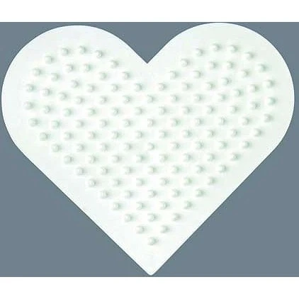 HAMA stiftplade hjerte lille – 121 pinde
