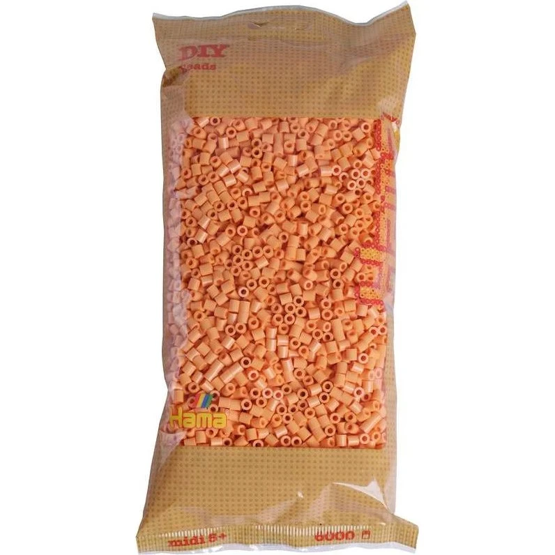 Hama Midi Perler 6000 stk – Lys Abrikos
